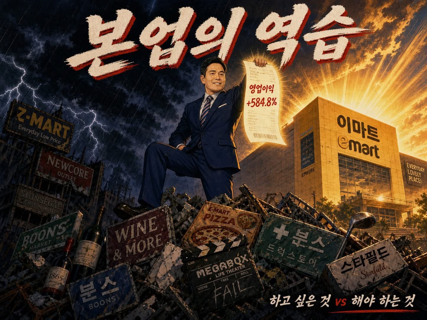 정용진의 투자 흑역사 10개와 ‘본업 회귀’ 반전