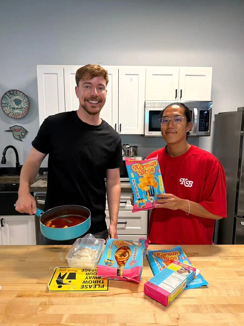 mrbeast 가 픽한 코리안브로스