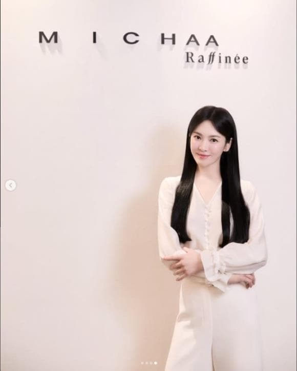 송혜교 긴머리