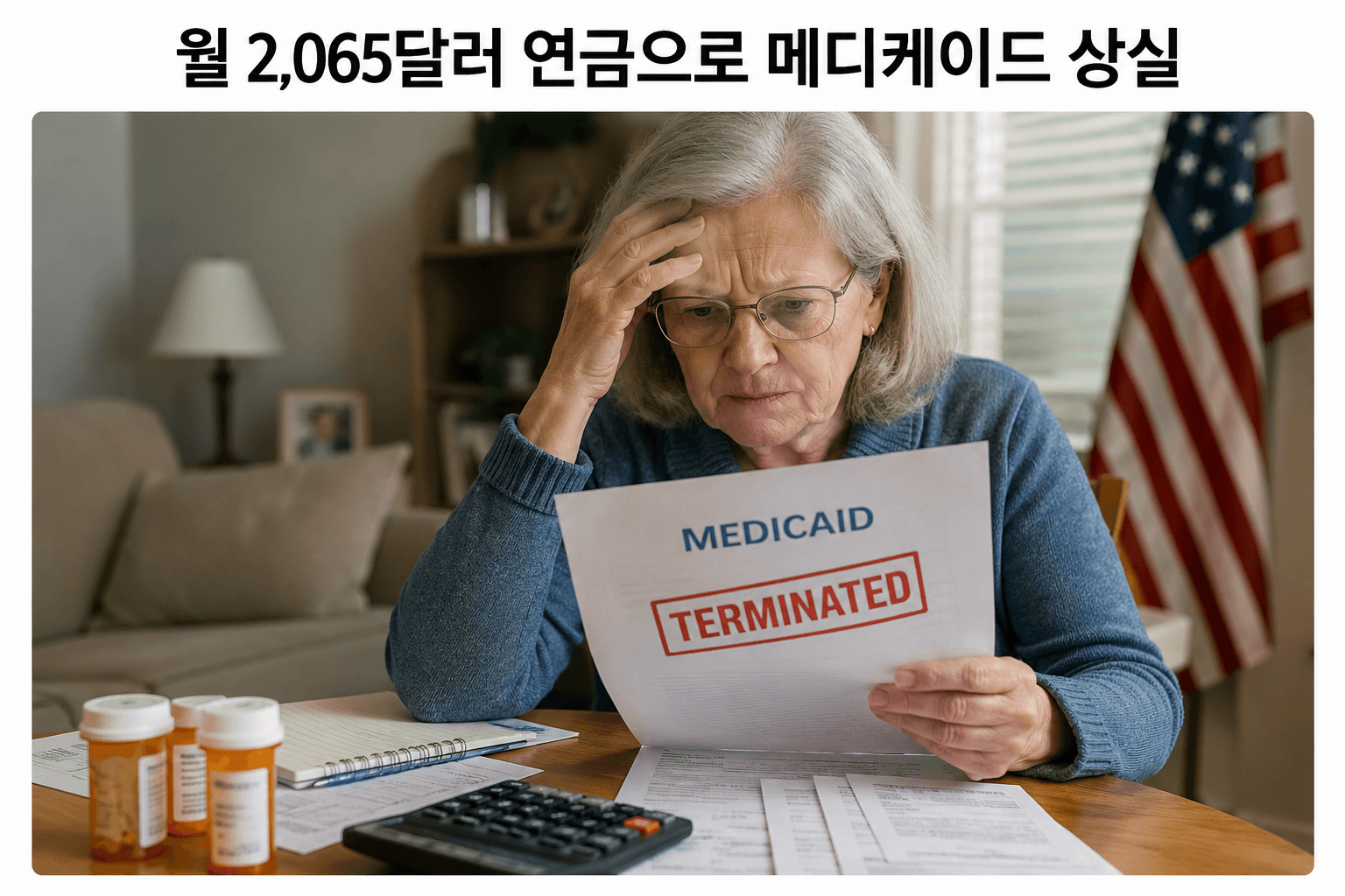 월 2,065달러 연금으로 메디케이드 상실…수술 대신 일자리 찾는 74세 미국 여성